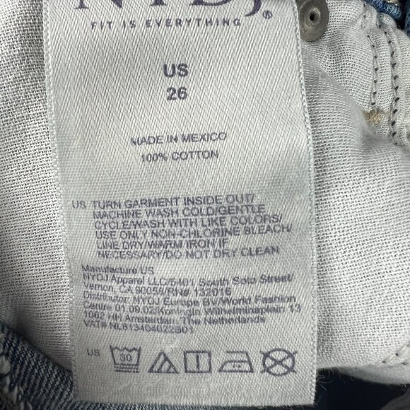 Not Your Daughters Jeans Women's 28x29* Brooke Loose Straight Blue Denim Tag 26 - Picture 8 of 16
